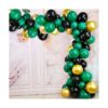 Kit de guirnalda de globos globos de látex verde oscuro y_5