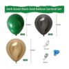 Kit de guirnalda de globos globos de látex verde oscuro y_2