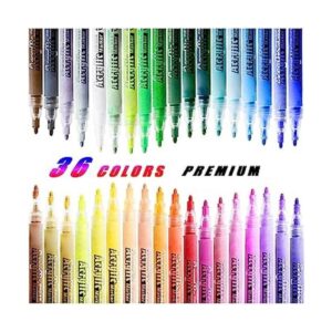 Rotuladores de pintura acrílica de 36 colores juego de_1