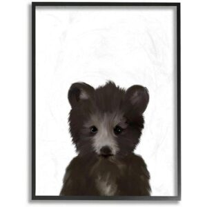 The Kids Room by Stupell Baby Bear Animal Kids Pintura de_1