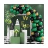 Kit de guirnalda de globos globos de látex verde oscuro y_1