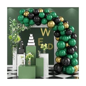 Kit de guirnalda de globos globos de látex verde oscuro y_1