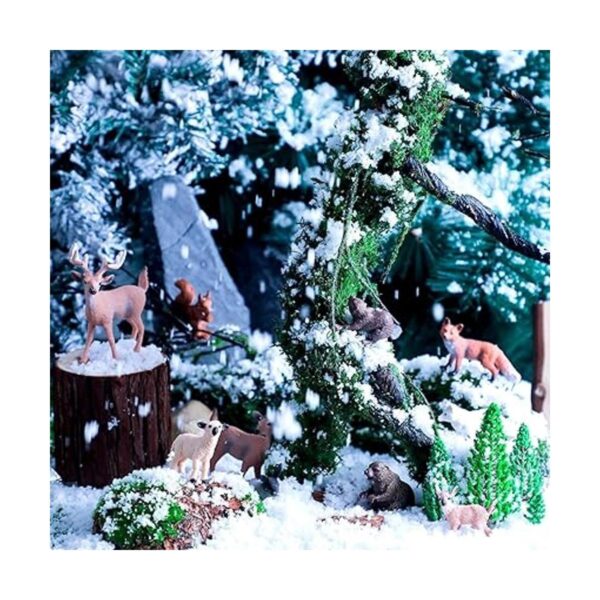 18 figuras de animales del bosque de Navidad animales del_2