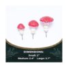 Seta para jardín accesorios de decoración de jardín de_5
