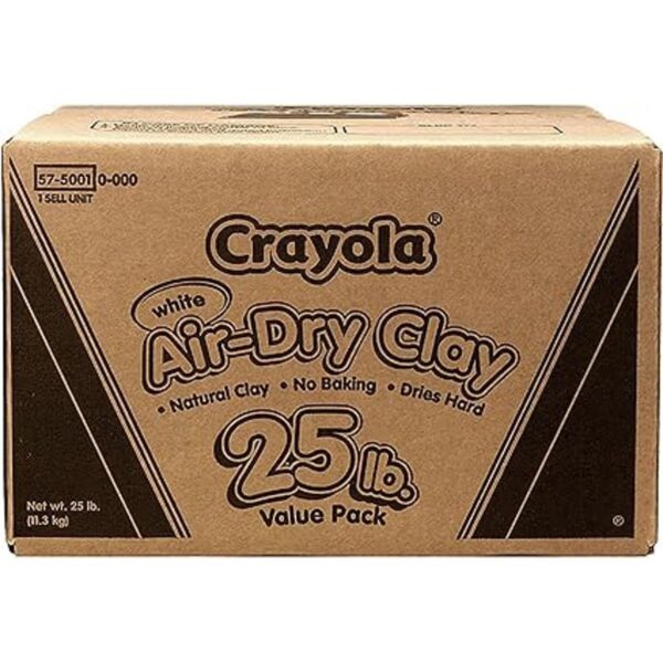 Crayola Arcilla de secado al aire color blanco arcilla_2