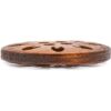 Botones florales de madera tallada para manualidades 4