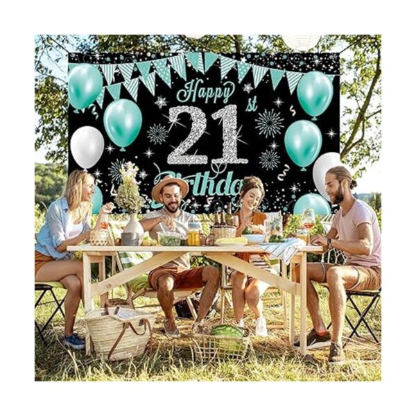Pancarta de fondo para decoración de cumpleaños número 21_4