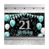 Pancarta de fondo para decoración de cumpleaños número 21_1