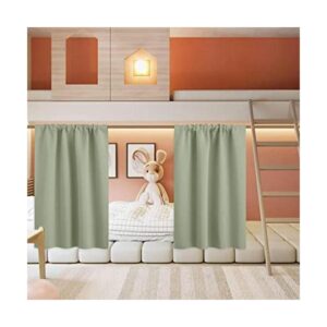 RYB HOME Cortinas pequeñas para ventanas de baño_1
