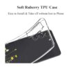 Unov Funda compatible con Galaxy S21 FE transparente con_4