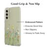 Unov Funda compatible con Galaxy S21 FE transparente con_5