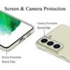 Unov Funda compatible con Galaxy S21 FE transparente con_2