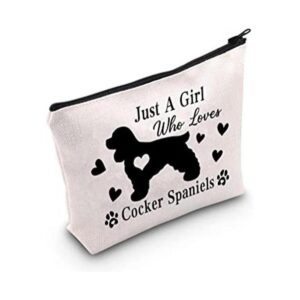 Cocker Spaniel Lover Gift Just A Girl Who Loves Cocker_1