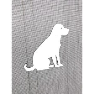 DCentral Labrador Imán de pantalla para perro doble