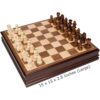Catherine juego de tablero de madera incrustada de ajedrez_2