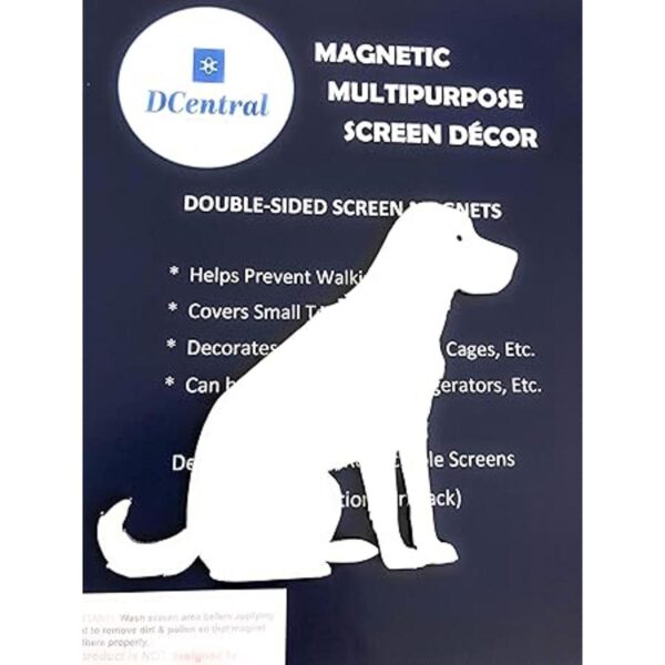 DCentral Labrador Imán de pantalla para perro doble