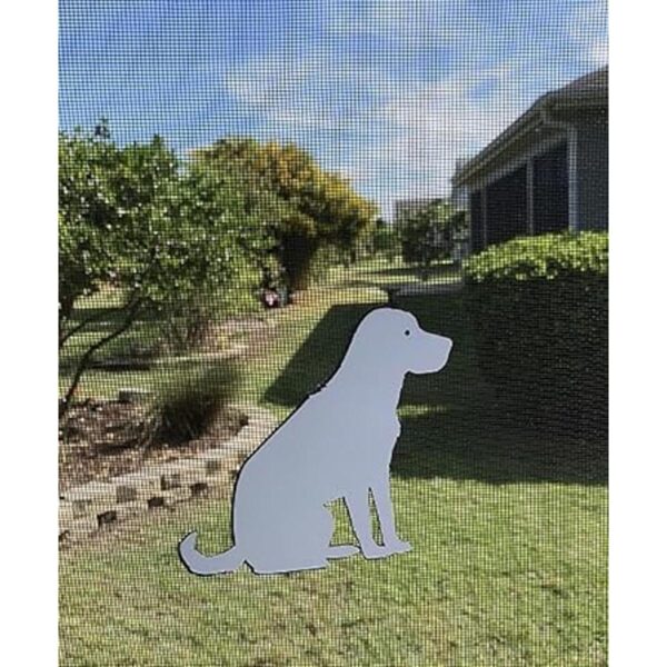 DCentral Labrador Imán de pantalla para perro doble
