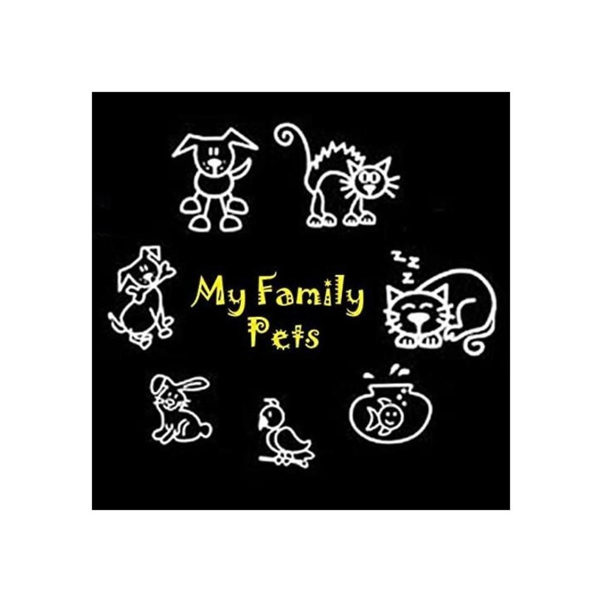 TOTOMO Elige 5 figuras de 48 diseños únicos My Family
