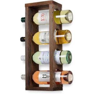 Rustic State Sonoma Estante vertical de madera para