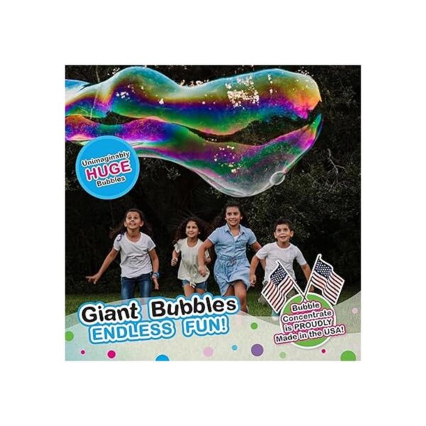WOWMAZING Kit de varitas de burbujas gigantes Juego de 4_3