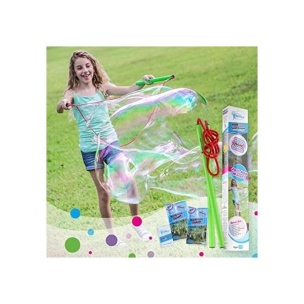 WOWMAZING Kit de varitas de burbujas gigantes Juego de 4_1