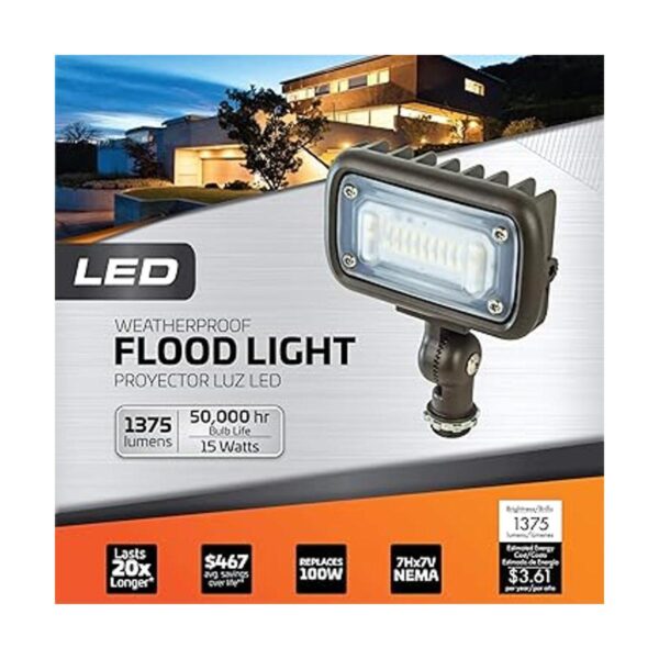 Newhouse Lighting WW15BRZ2 Inundación LED de aluminio