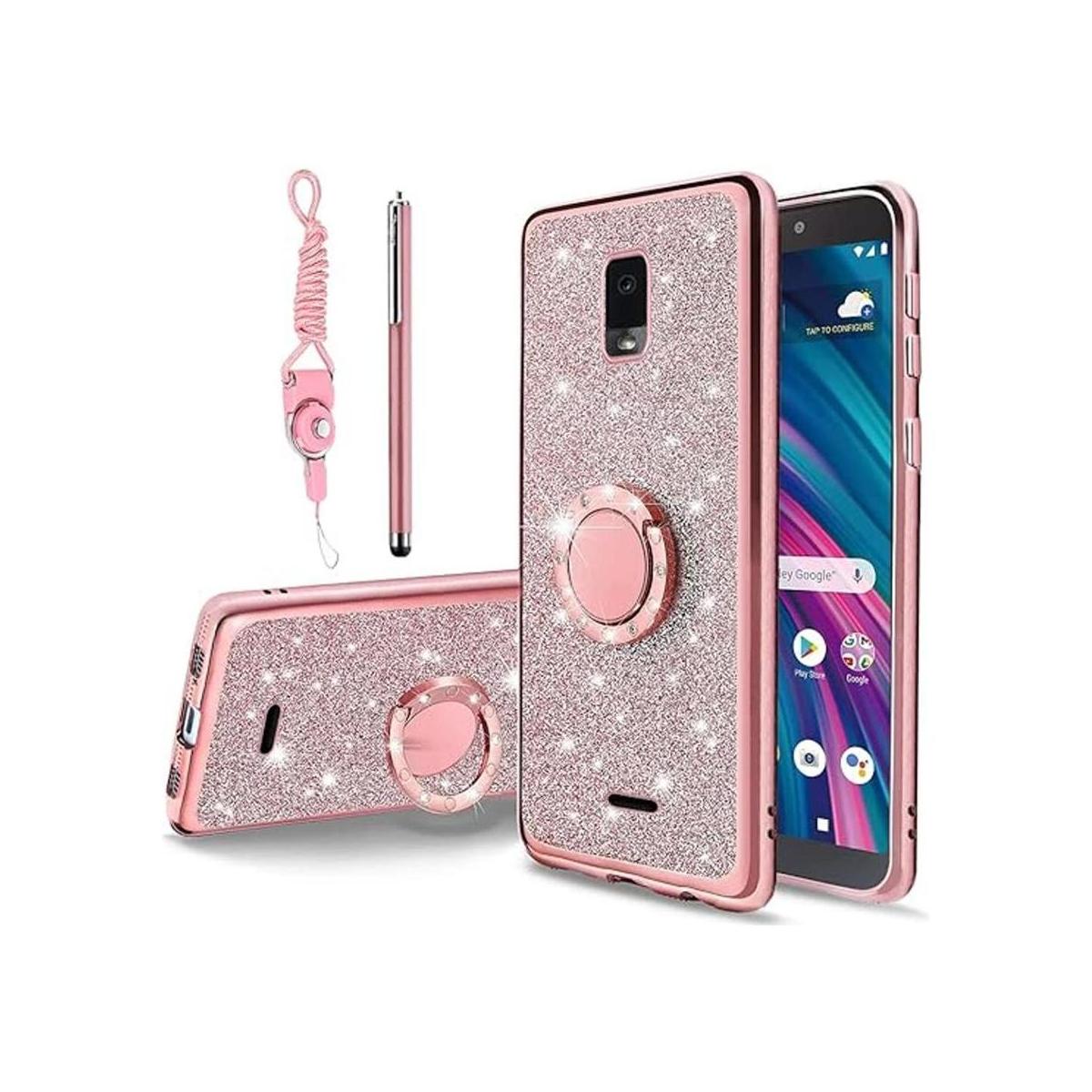 Bwishy Blu View 3 Funda para mujer diseño de mariposa de