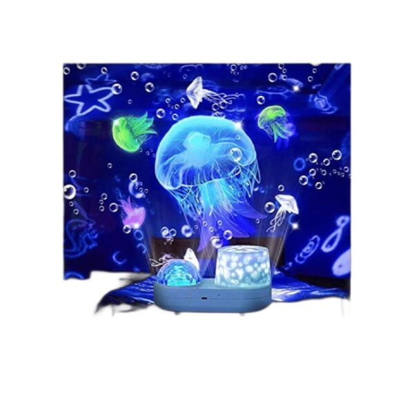 Proyector de luz nocturna de océano y estrella para niños_1