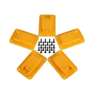 Paquete de 5 soportes de herramientas para Dewalt 20 V 12