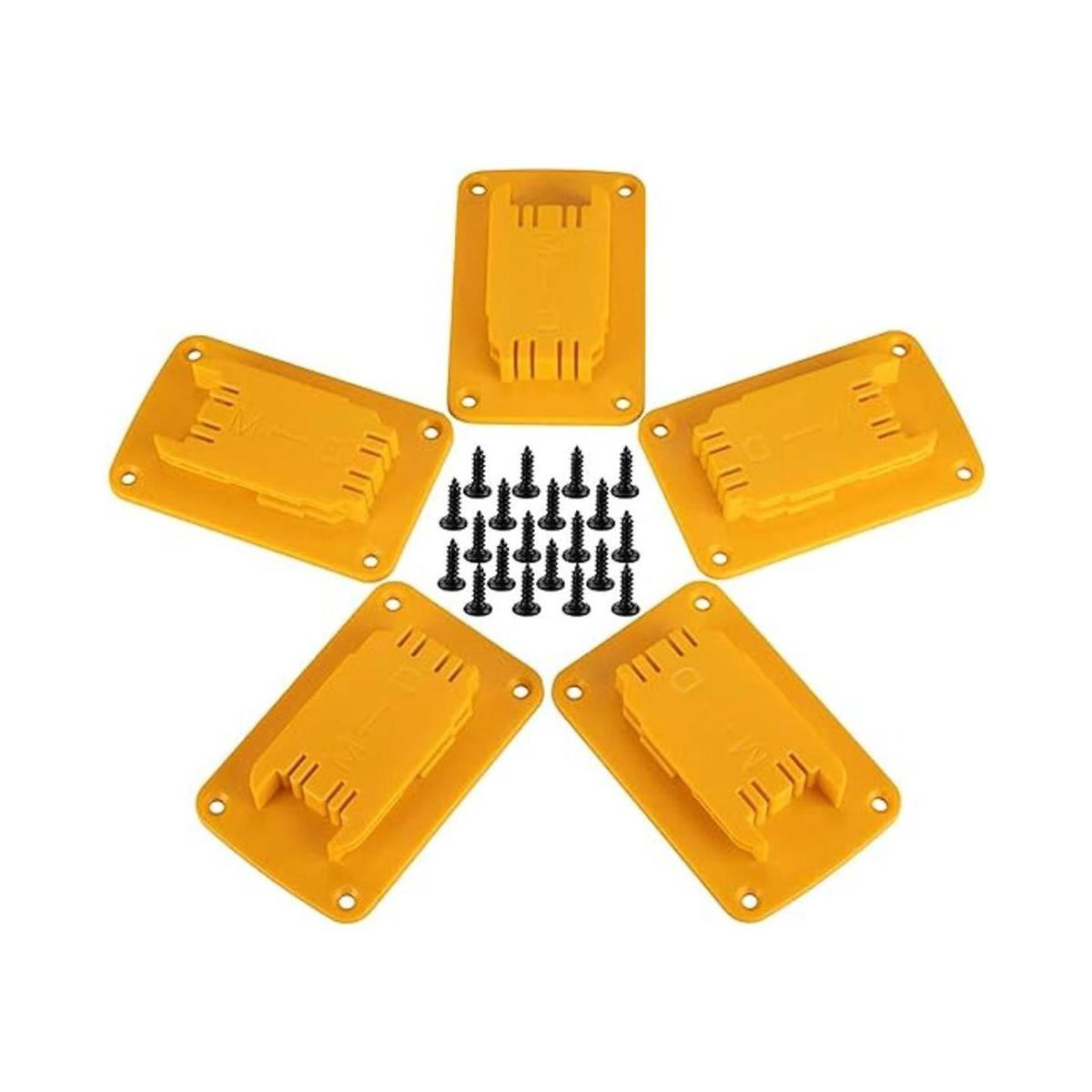 Paquete de 5 soportes de herramientas para Dewalt 20 V 12