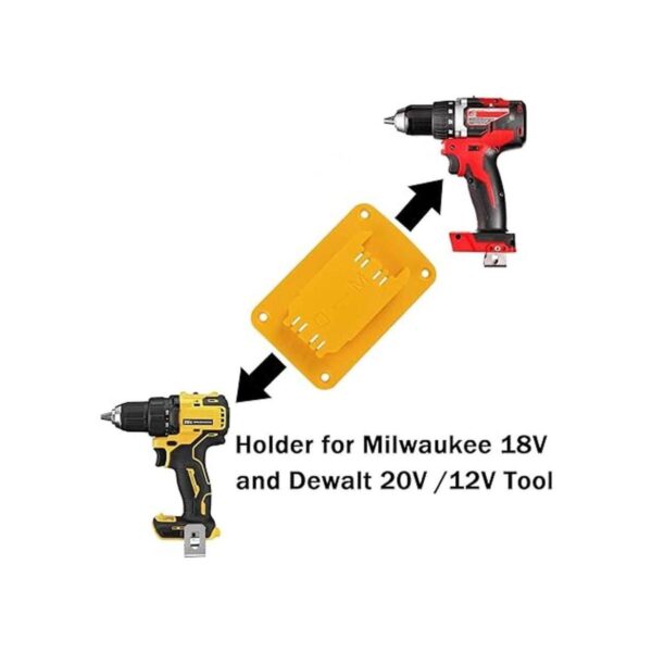 Paquete de 5 soportes de herramientas para Dewalt 20 V 12