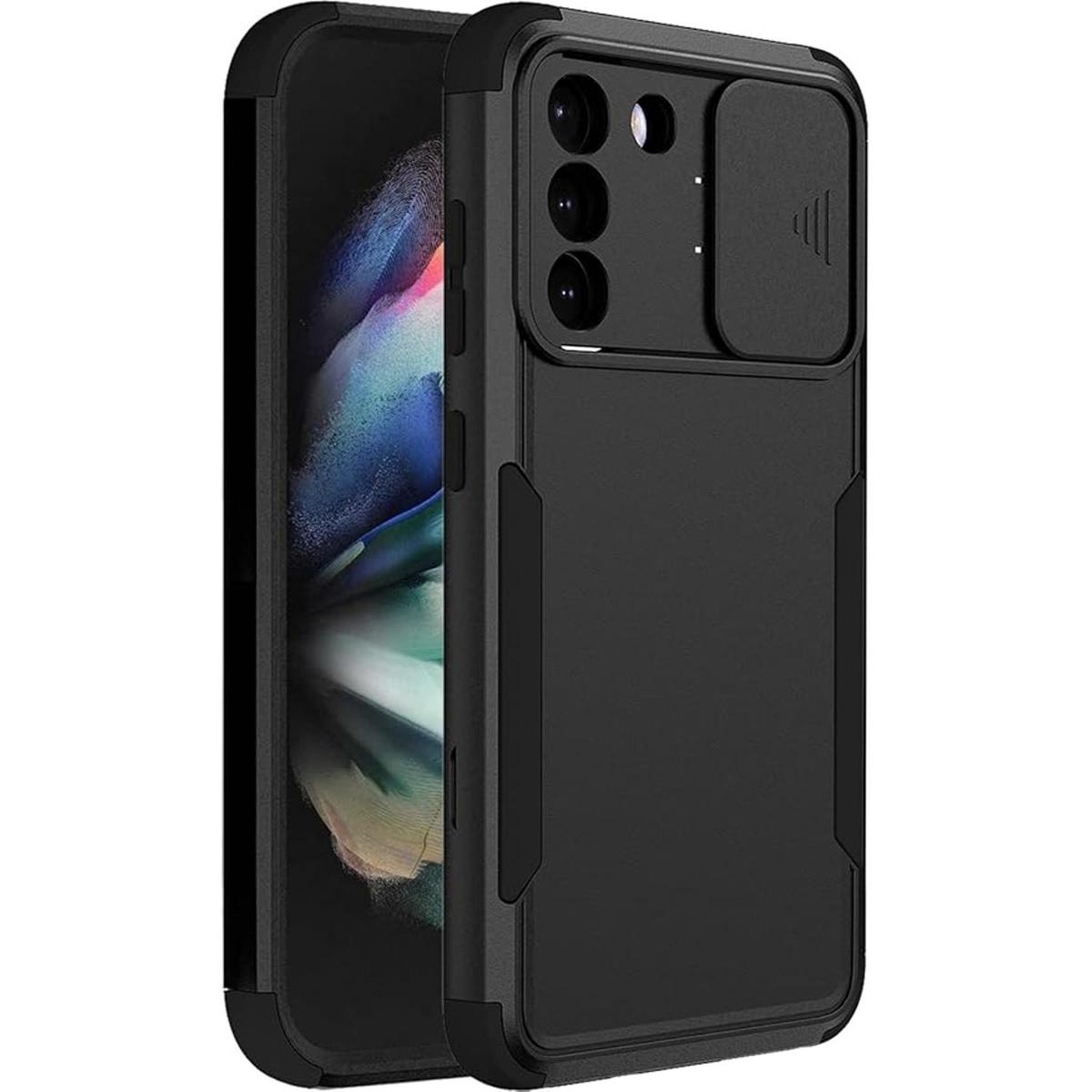 THMEIRA Funda para Samsung Galaxy S21 FE 5G con cubierta