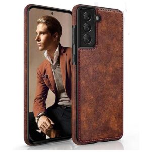LOHASIC Funda para Galaxy S22 5G de cuero de primera_1