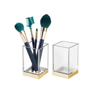 MDesign Vaso cuadrado moderno para encimera de baño para_1
