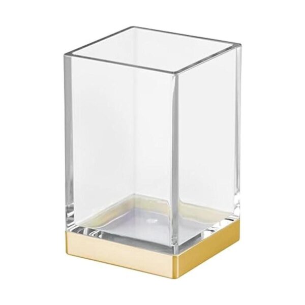 MDesign Vaso cuadrado moderno para encimera de baño para_6