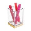 MDesign Vaso cuadrado moderno para encimera de baño para_5