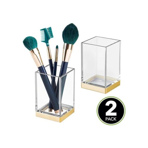MDesign Vaso cuadrado moderno para encimera de baño para_2