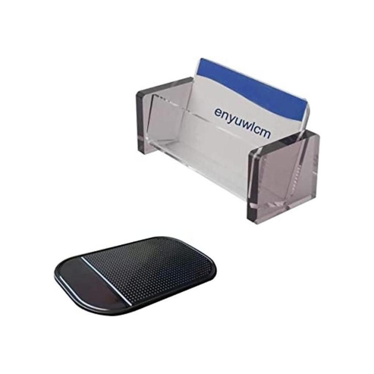 Enyuwlcm Soporte de escritorio para tarjetas de visita
