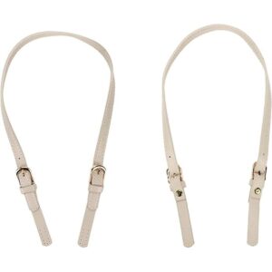 Semetall 4 correas de cuero sintético asas de bolso gris_1