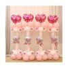 Kissmi 120 anillos decorativos para globos con arco de_2