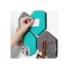 Navaris Juego de 6 tablones hexagonales de fieltro 5.9 x_2