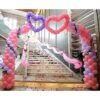Kissmi 120 anillos decorativos para globos con arco de_3