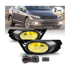 Shocklight Conjunto de luz antiniebla compatible con Honda_1