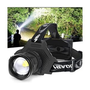Faro LED recargable por USB lámpara de cabeza XHP70 súper_1