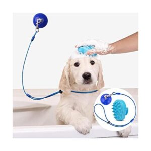 Petbobi Dog Bath Tether with Heavy Suction Cup_1