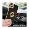 BENTOBEN Funda compatible con iPhone 11 Pro con soporte de_3