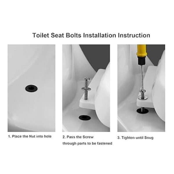 TreaZieo Pernos y tuercas universales para asiento de_2