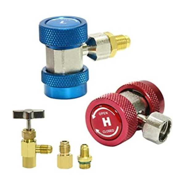 Apeixoto Adaptador ajustable R134A Válvula dispensadora de_1
