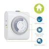 Philips 24Hour Indoor Plugin Mechanical Timer 2 Polarized_2