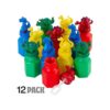 Botella de burbujas de dinosaurio 12 paquetes para_2